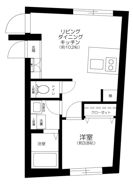 グランメゾン渋谷本町の間取り