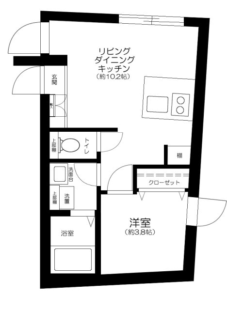 グランメゾン渋谷本町の間取り