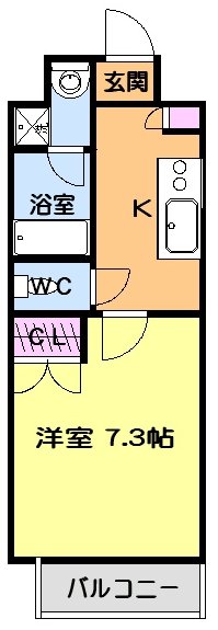 アールズタワー宝が丘の間取り