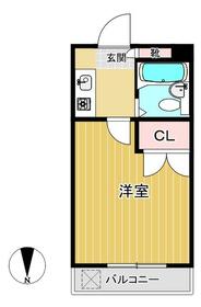 シャルマン谷塚南の間取り