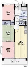 ラヴィアンクレールの間取り