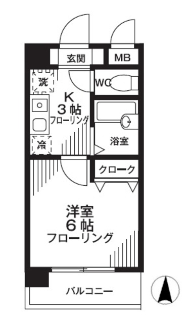 アルパ高円寺の間取り