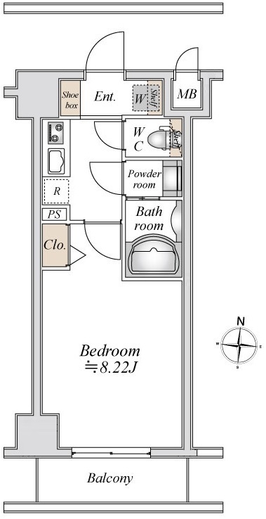 リテラス本所吾妻橋の間取り