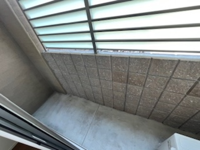 12/27 バルコニー