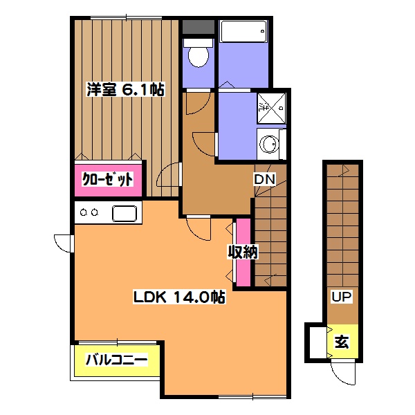 パルティールの間取り