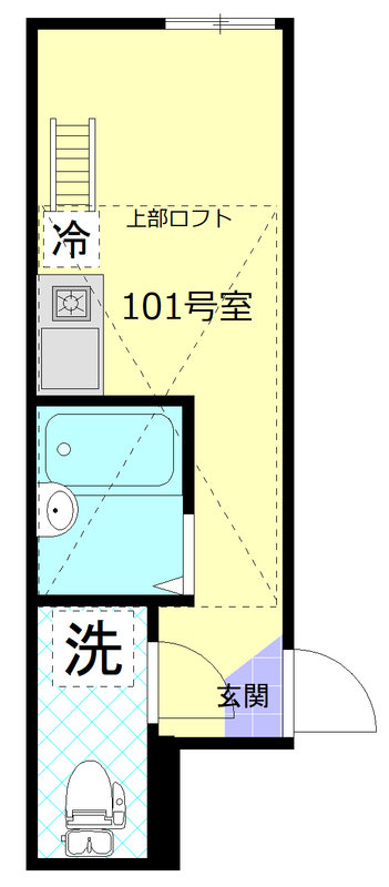 インベスト大森北の間取り