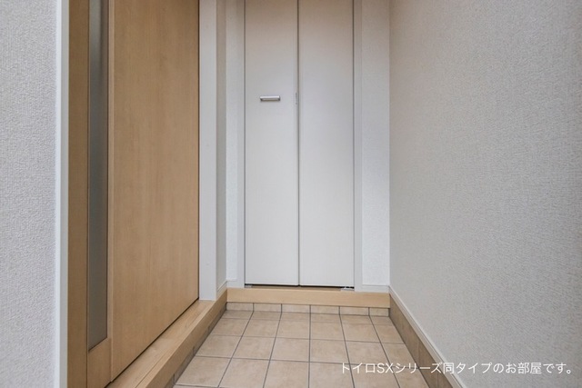 サンテラス米野の玄関
