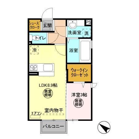 ラ・トゥール 二番館の間取り