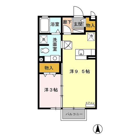 アヴァンギャルドの間取り