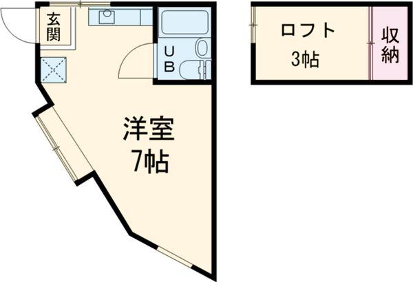 ホワイトハウス日野の間取り