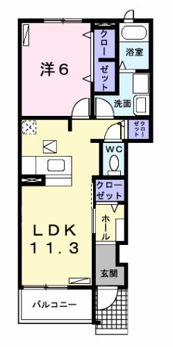 アベリアの間取り