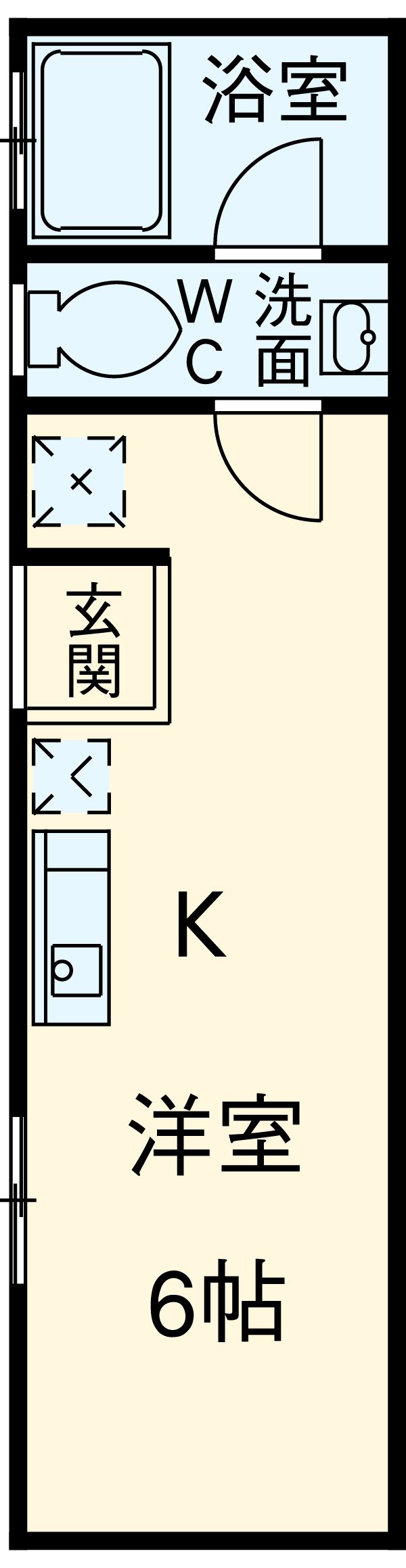 雁道ビルの間取り