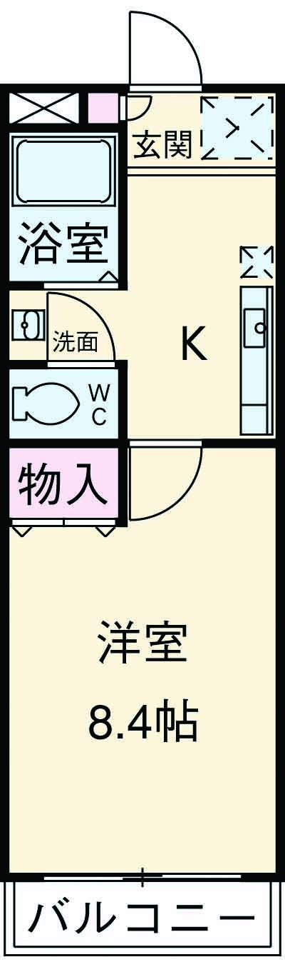 新千葉小川マンションの間取り