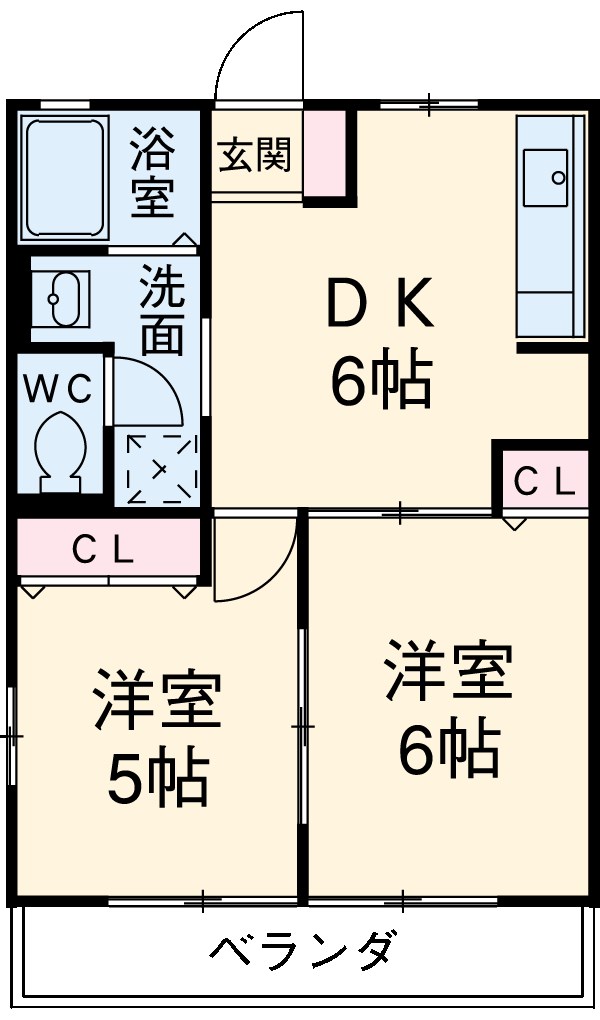 ひまわりの間取り