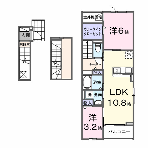 ヒカルサ浜松渡瀬町の間取り
