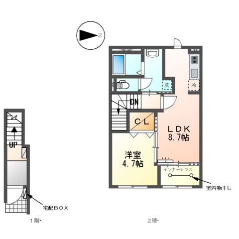 ピュア モーメントの間取り