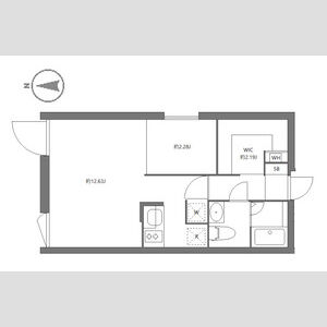 フラッフィー落合南長崎の間取り