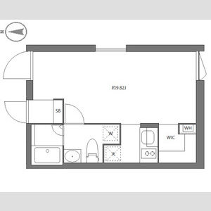 フラッフィー落合南長崎の間取り