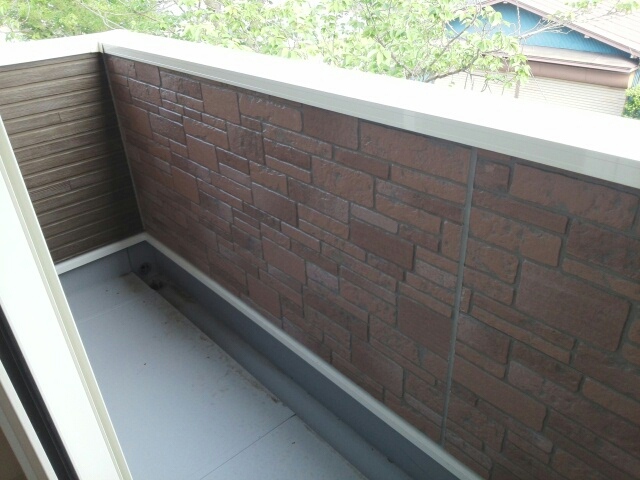 10/20 バルコニー