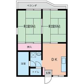 長者ハイツの間取り