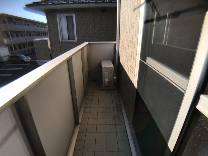 12/28 バルコニー