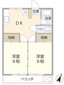 清水マンションの間取り