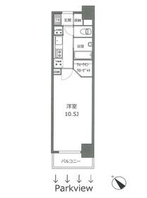 ラメール横浜の間取り