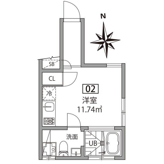 グランエッグス久我山の間取り