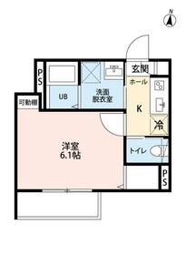 ｒｏｂｏｔ　ｈｏｍｅ　西小仙波町・202号室の間取り