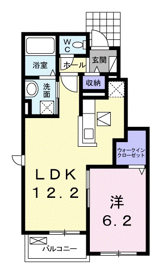 サングランスの間取り