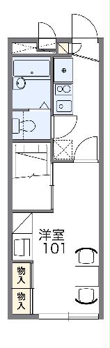 レオパレスSAKURAの間取り