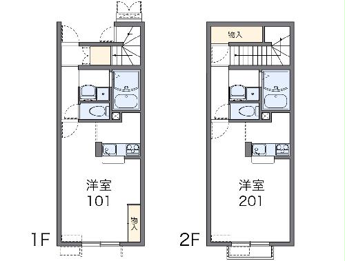 レオネクスト藤Ⅲの間取り