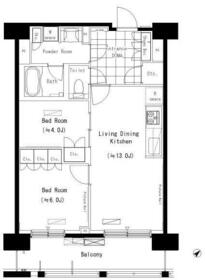 パークアクシス西船橋本郷町の間取り