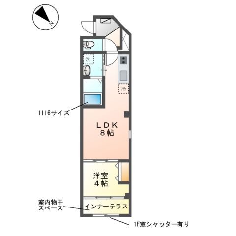 サウダージの間取り