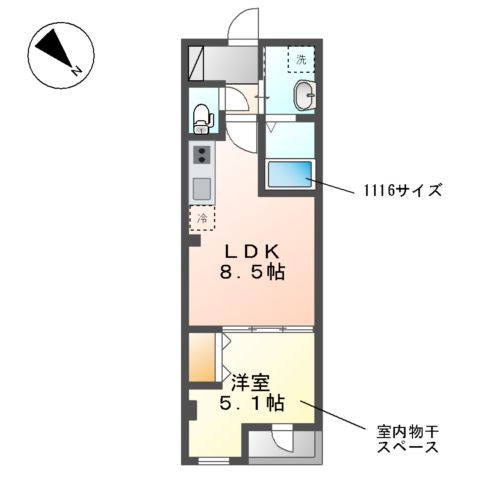 サウダージの間取り