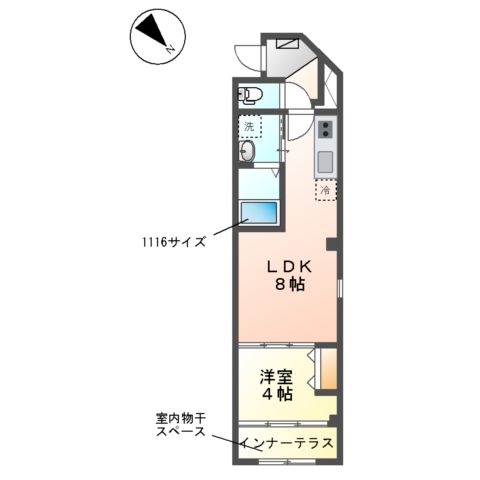 サウダージの間取り