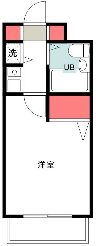 シティーハイム２１の間取り