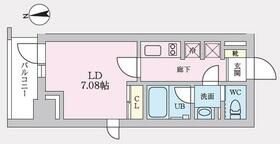 タスキプライムテラス後楽園・0403号室の間取り