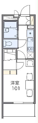 レオパレスレオーノの間取り