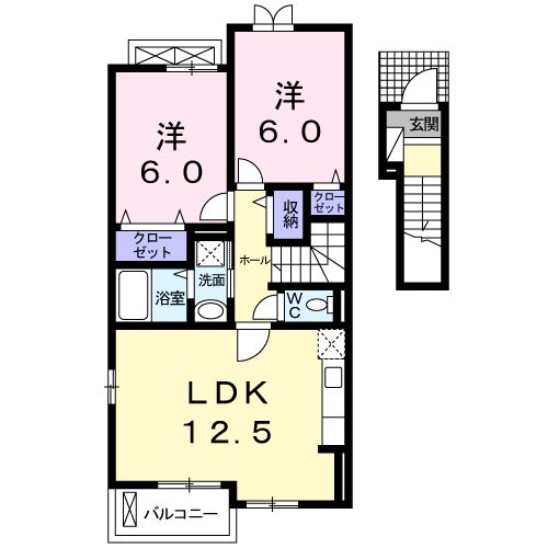 ベッラ カーサの間取り