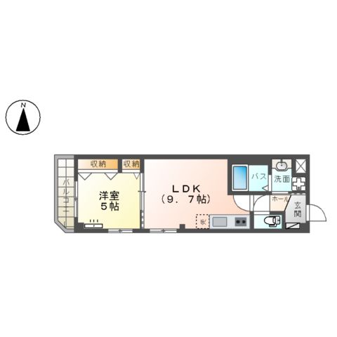 イーストガーデンの間取り