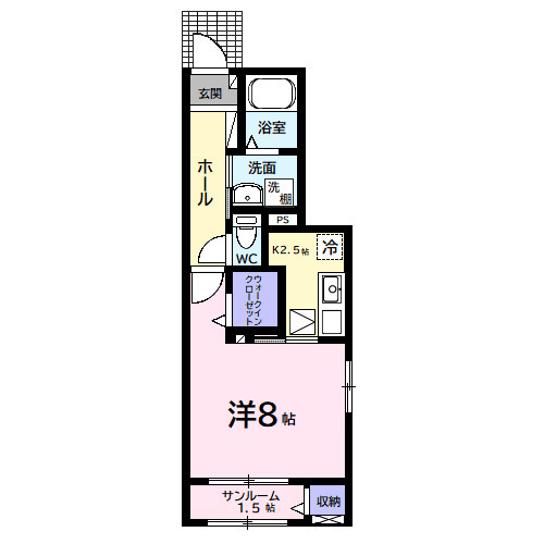 レジデンスさくらの間取り