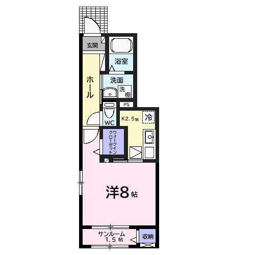 レジデンスさくらの間取り