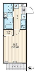 ＳＨＯＫＥＮ　Ｒｅｓｉｄｅｎｃｅ　西川口・405号室の間取り