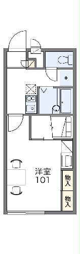 レオパレス藤の間取り