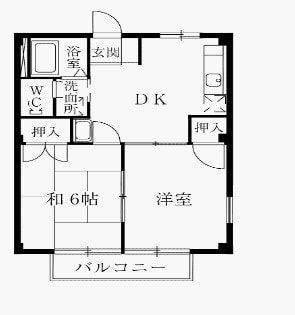 グリーンヒルズの間取り