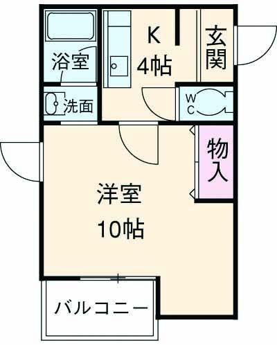 ヤングプラザMAの間取り