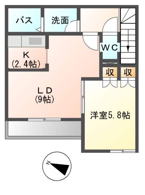 リバティハイムの間取り