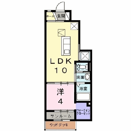 アリエッタの間取り