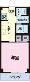 メゾンアドニス・203号室の間取り